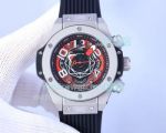 Replica Hublot Big Bang Skeleton Dial Steel Bezel Watch